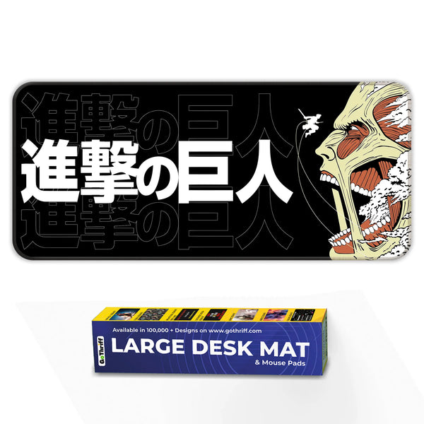 Colossal Titan Anime Rage Art Deskmat