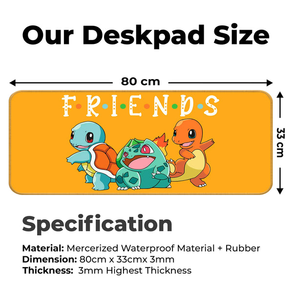 Pokémon Friends Deskmat