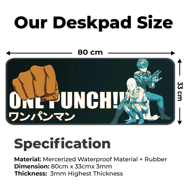 Genos Anime Power Duo Deskmat