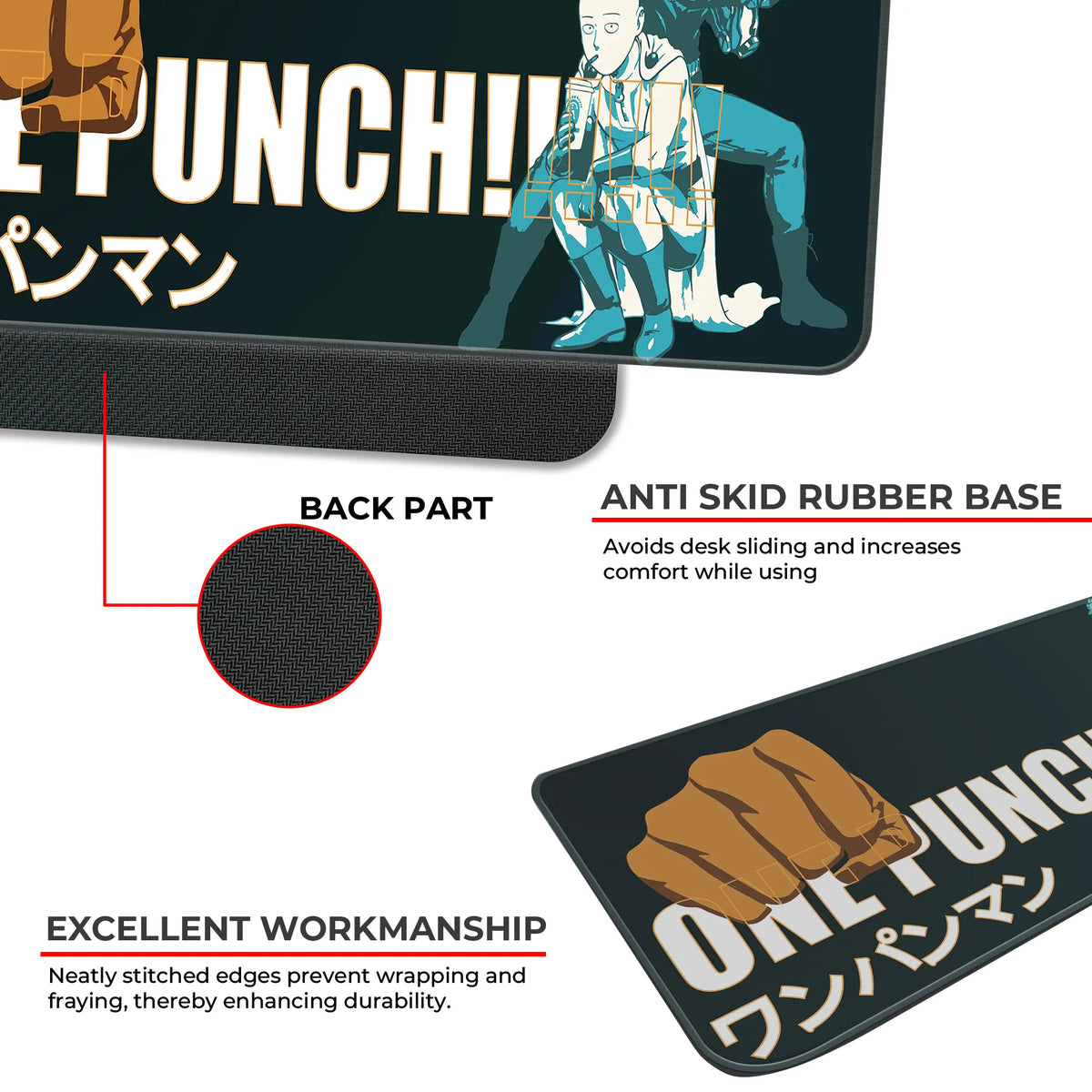 Genos Anime Power Duo Deskmat