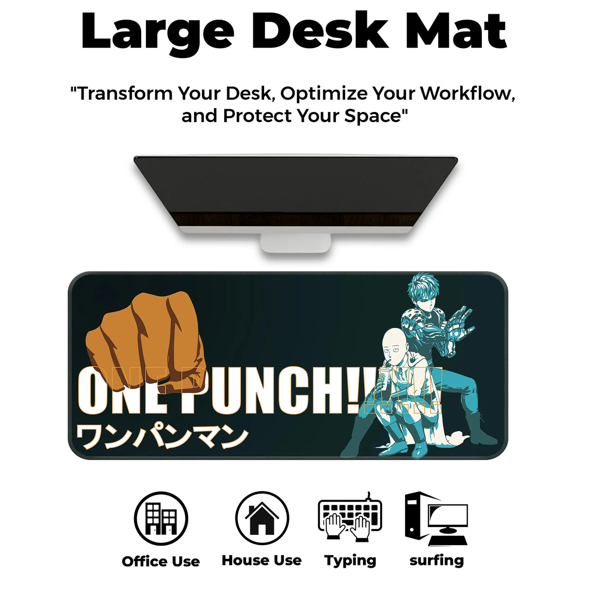 Genos Anime Power Duo Deskmat