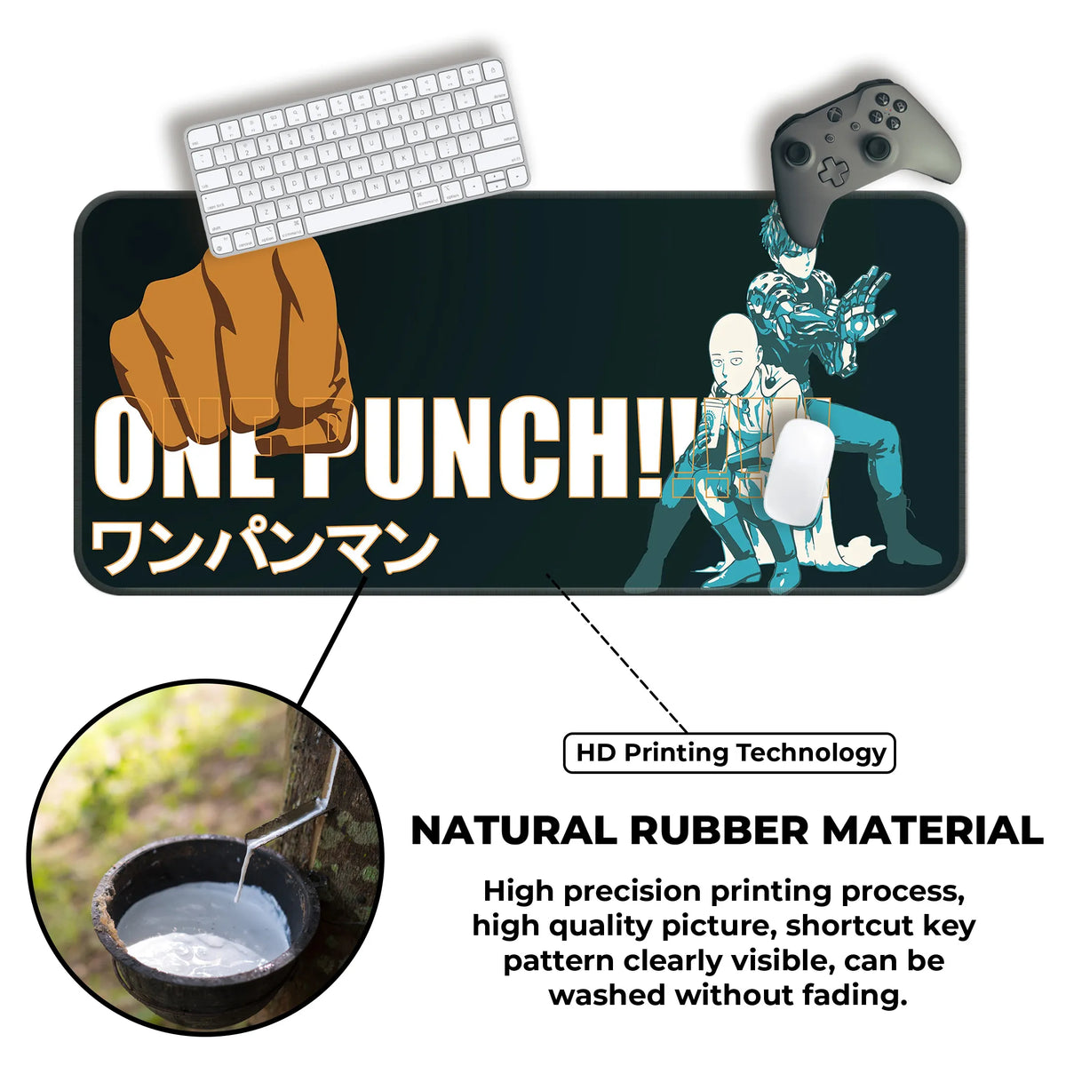 Genos Anime Power Duo Deskmat