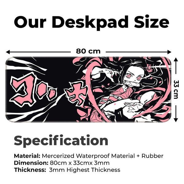 Nezuko Demon Slayer Deskmat