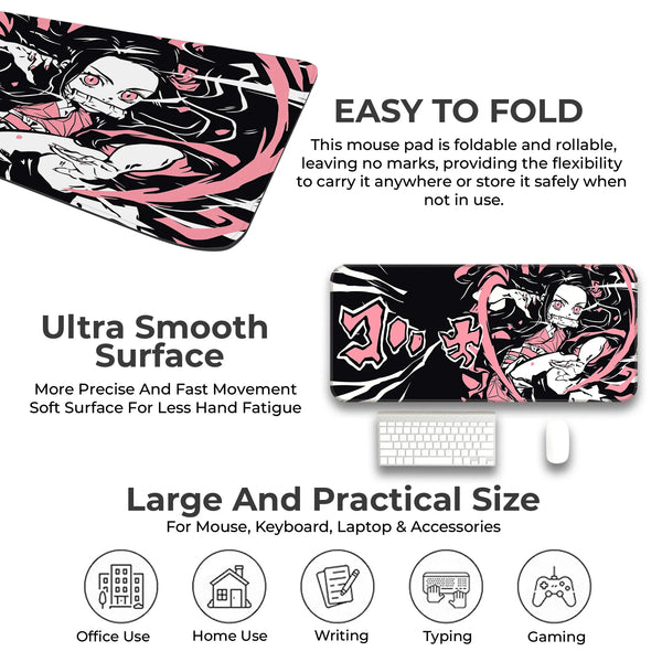 Nezuko Demon Slayer Deskmat