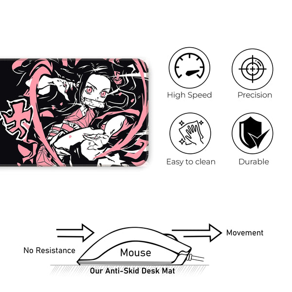 Nezuko Demon Slayer Deskmat