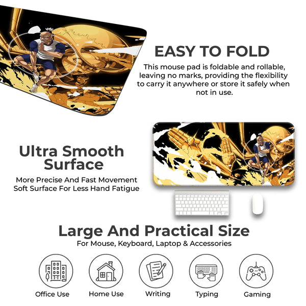 Netero Golden Buddha Deskmat