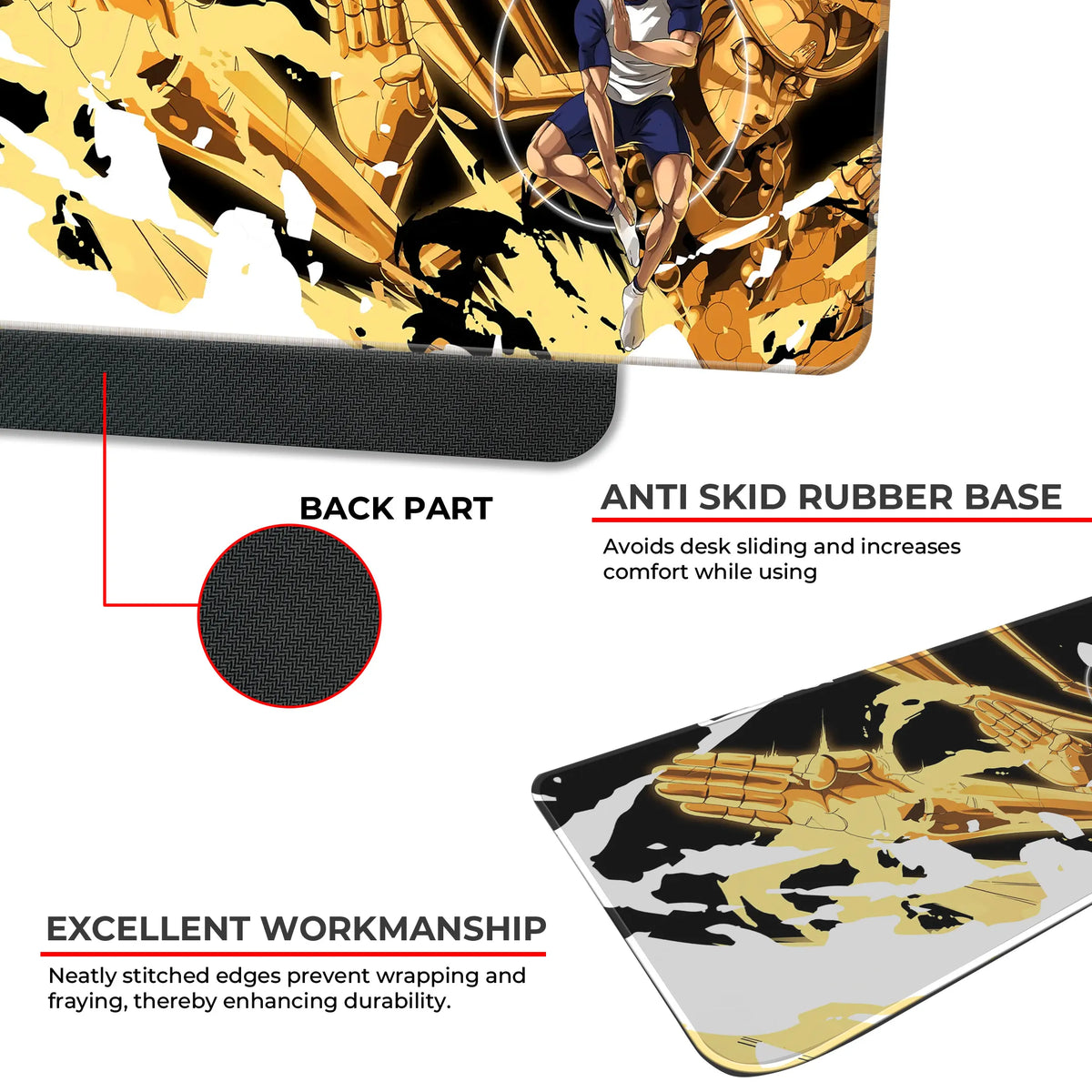 Netero Golden Buddha Deskmat