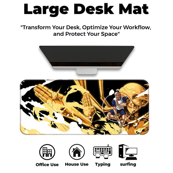 Netero Golden Buddha Deskmat