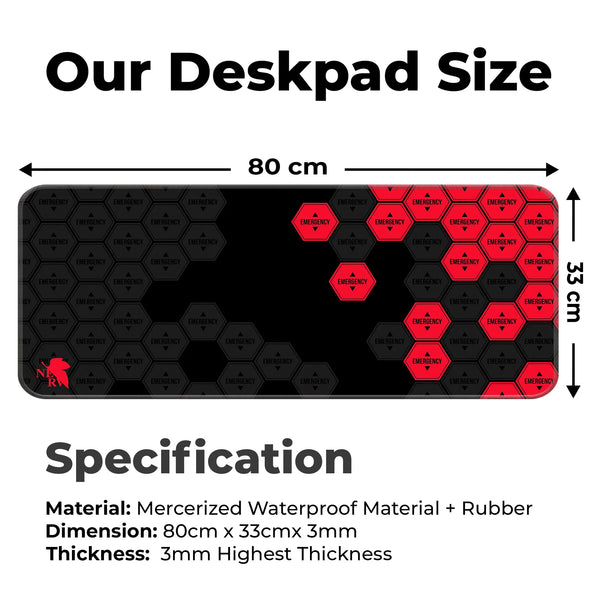 Evangelion NERV Deskmat