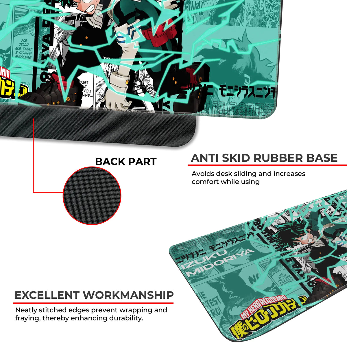 Deku My Hero Academia Deskmat