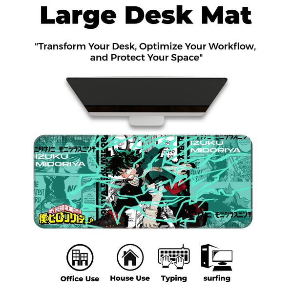 Deku My Hero Academia Deskmat