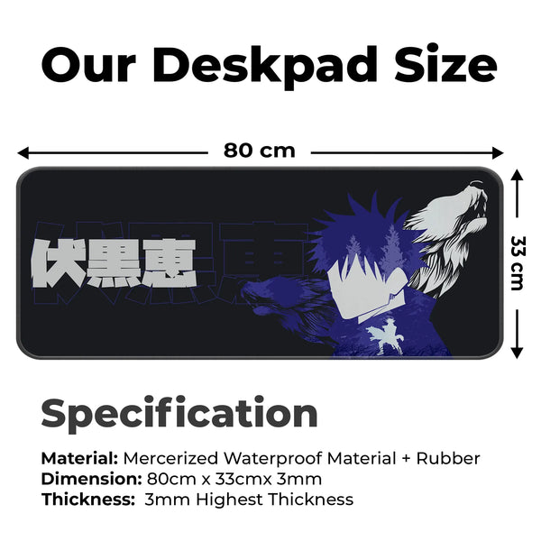 Fushiguro Megumi Deskmat