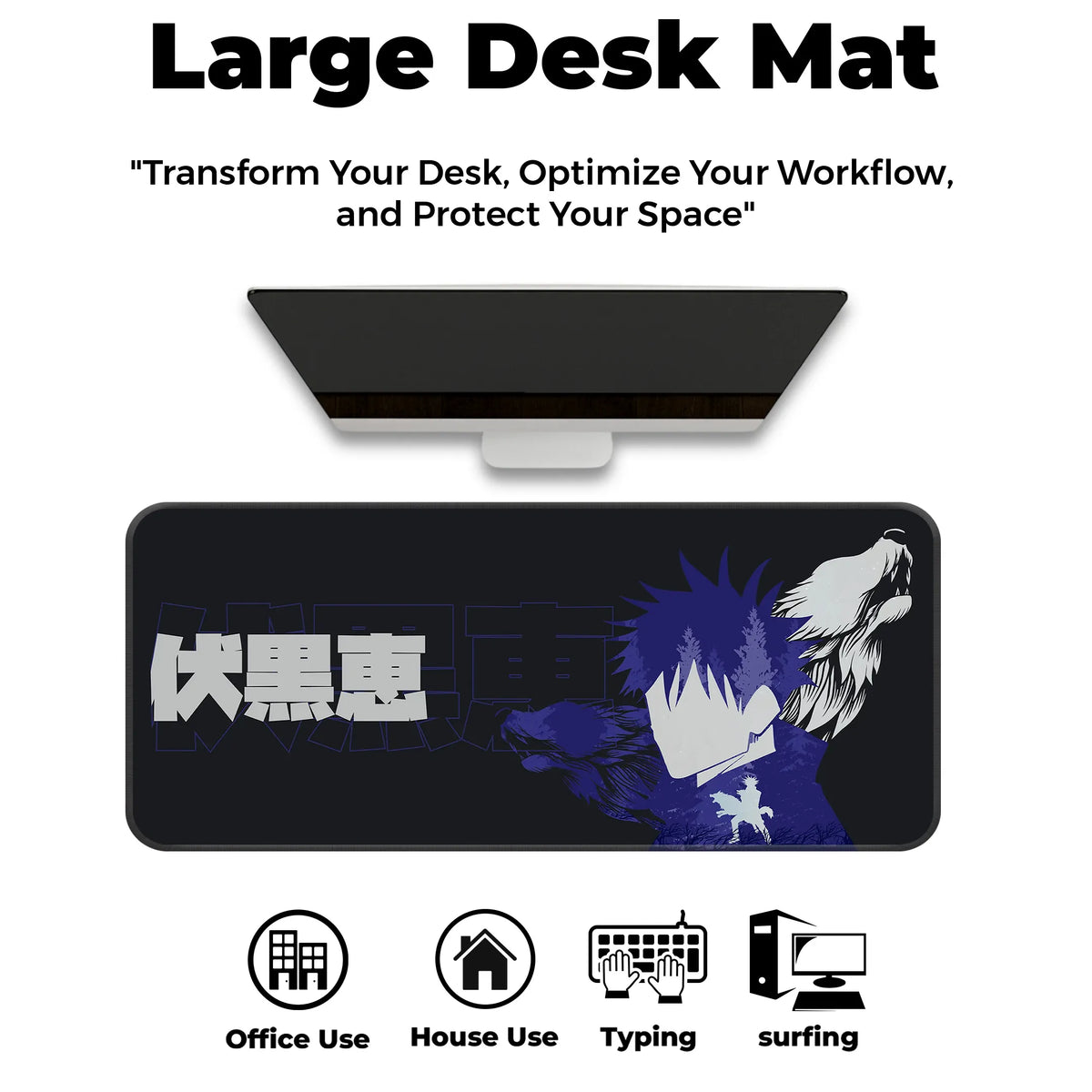Fushiguro Megumi Deskmat