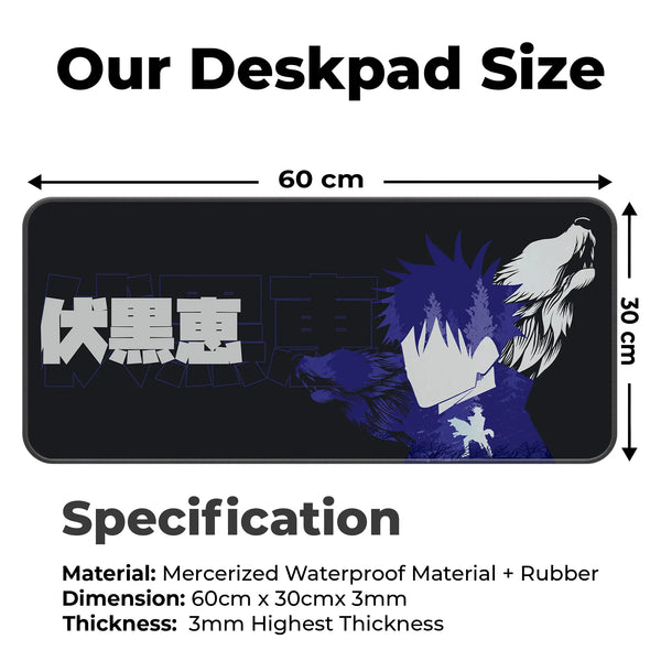 Fushiguro Megumi Deskmat