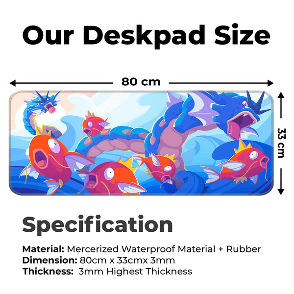Magikarp Mayhem Deskmat
