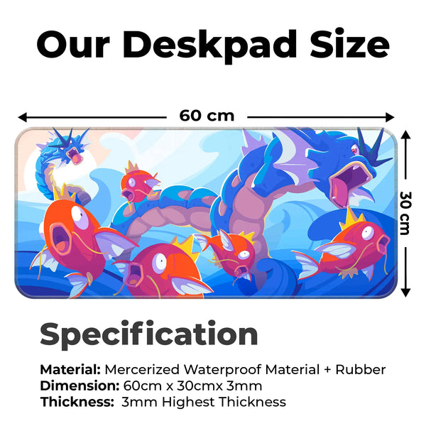 Magikarp Mayhem Deskmat