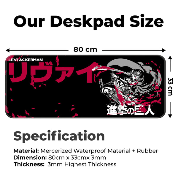 Levi Ackerman Deskmat