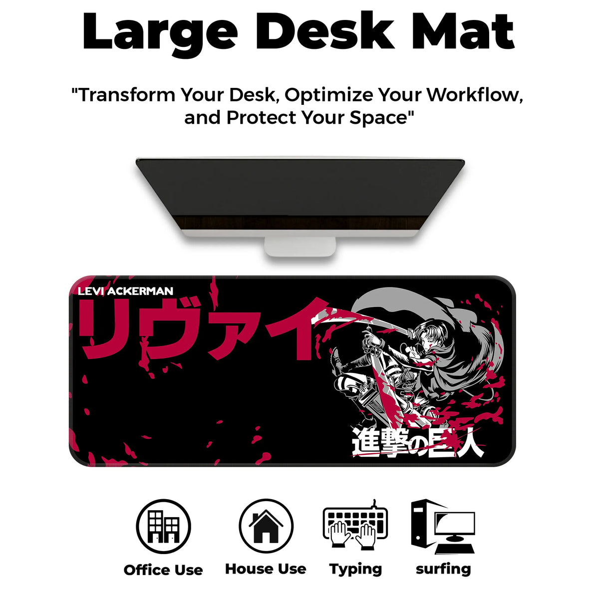 Levi Ackerman Deskmat