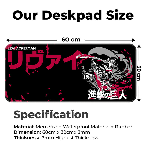 Levi Ackerman Deskmat
