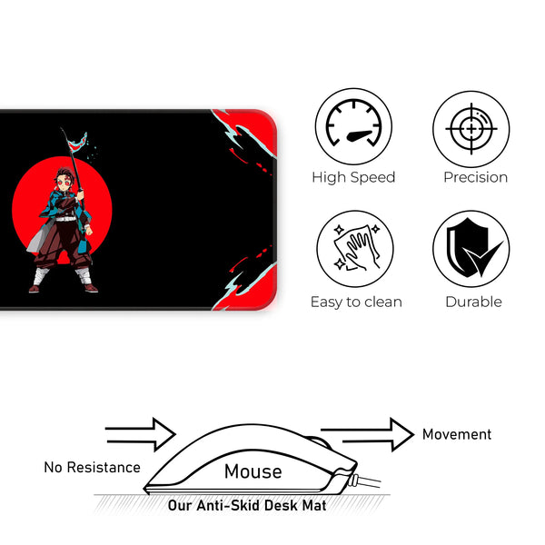 Tanjiro Sun Breathing Deskmat
