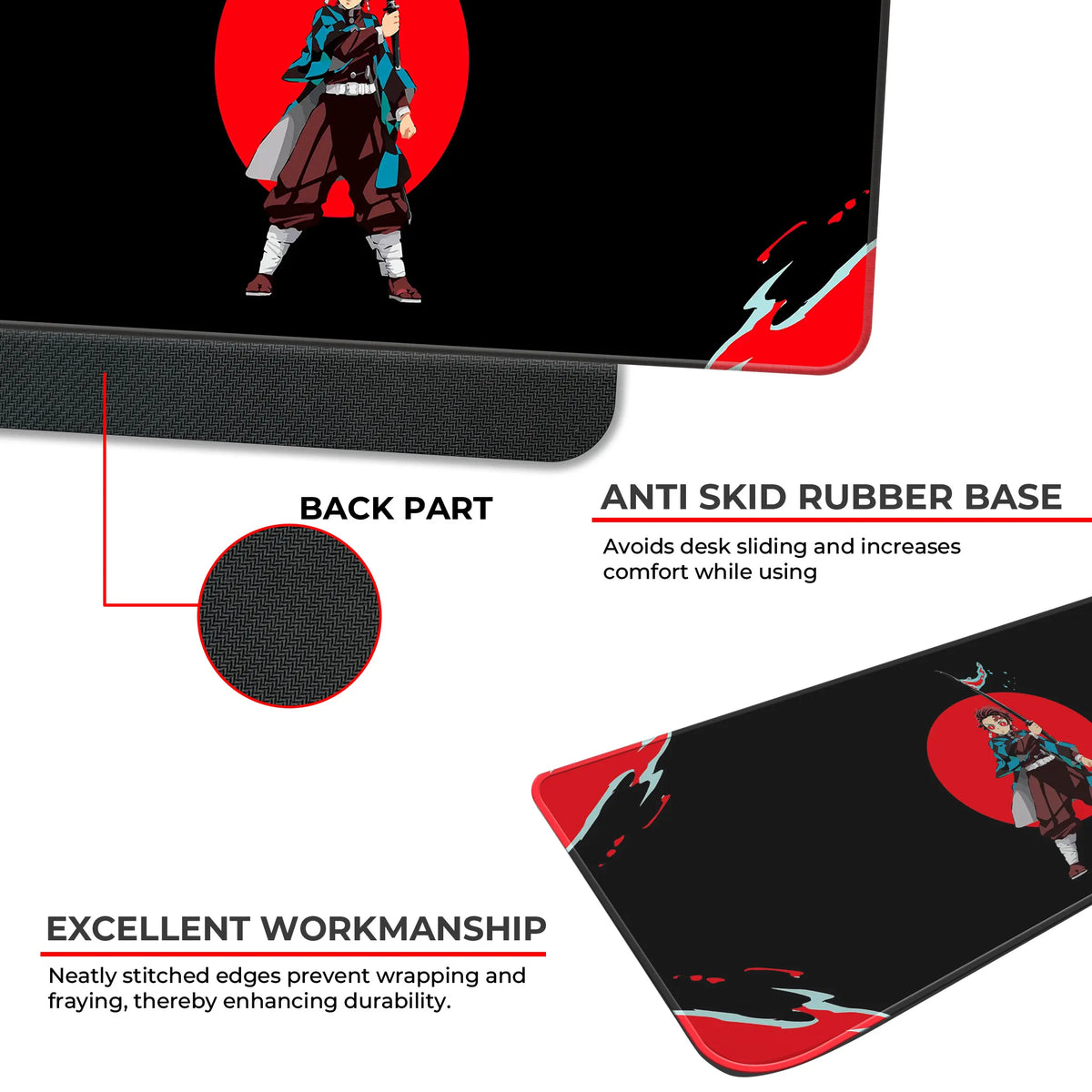 Tanjiro Sun Breathing Deskmat