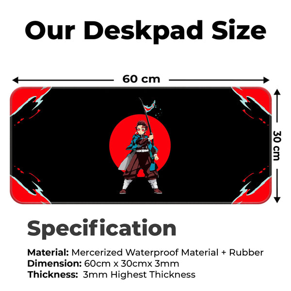 Tanjiro Sun Breathing Deskmat