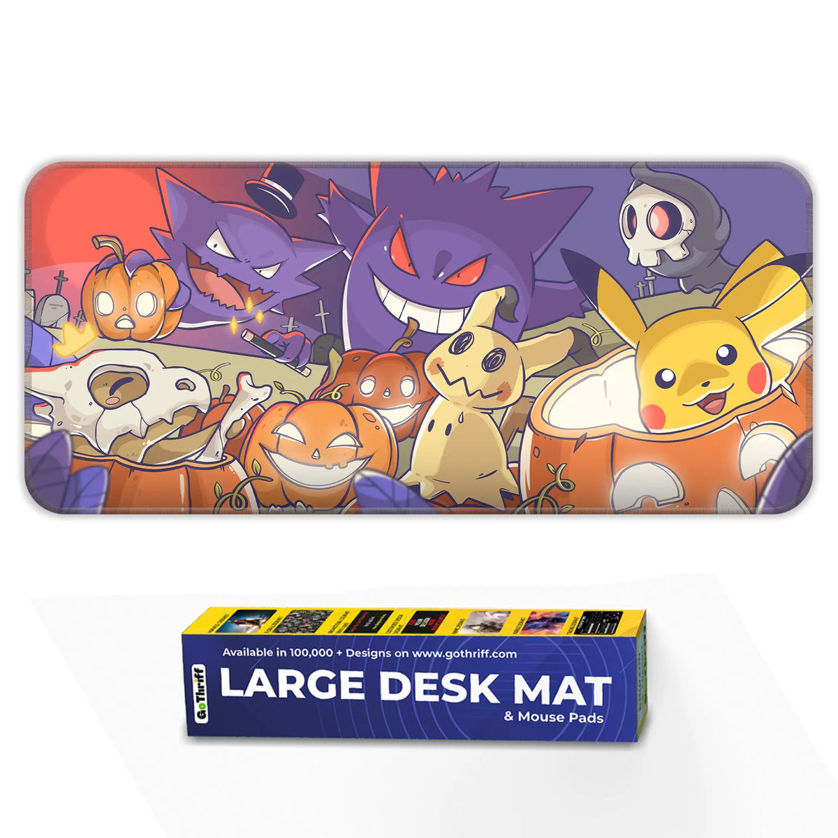 Haunted Pokémon Halloween Deskmat