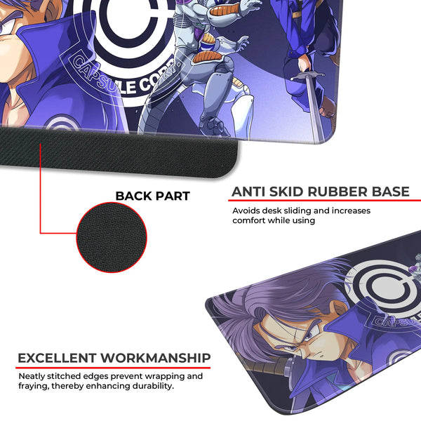 Trunks Capsule Corp Anime Deskmat