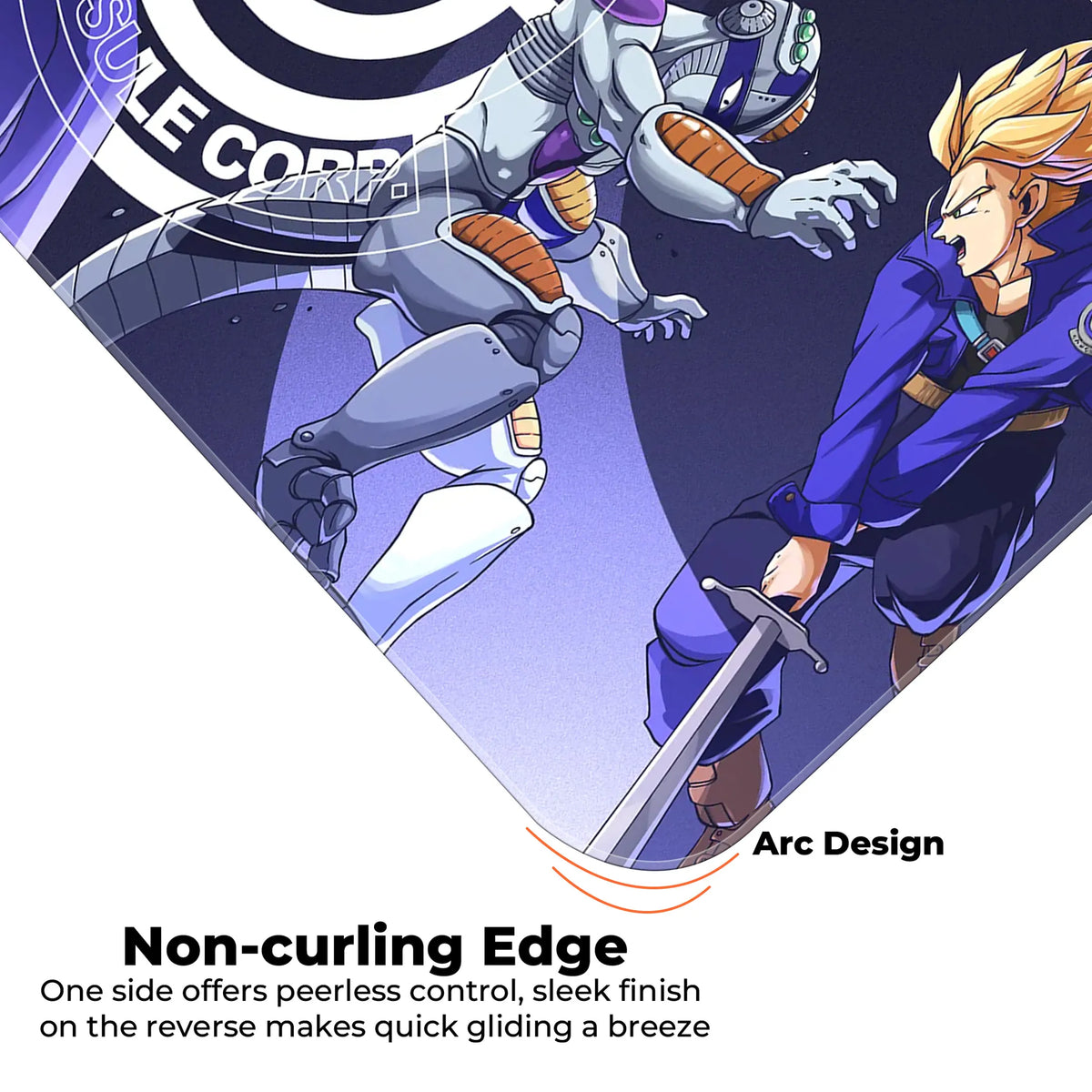 Trunks Capsule Corp Anime Deskmat