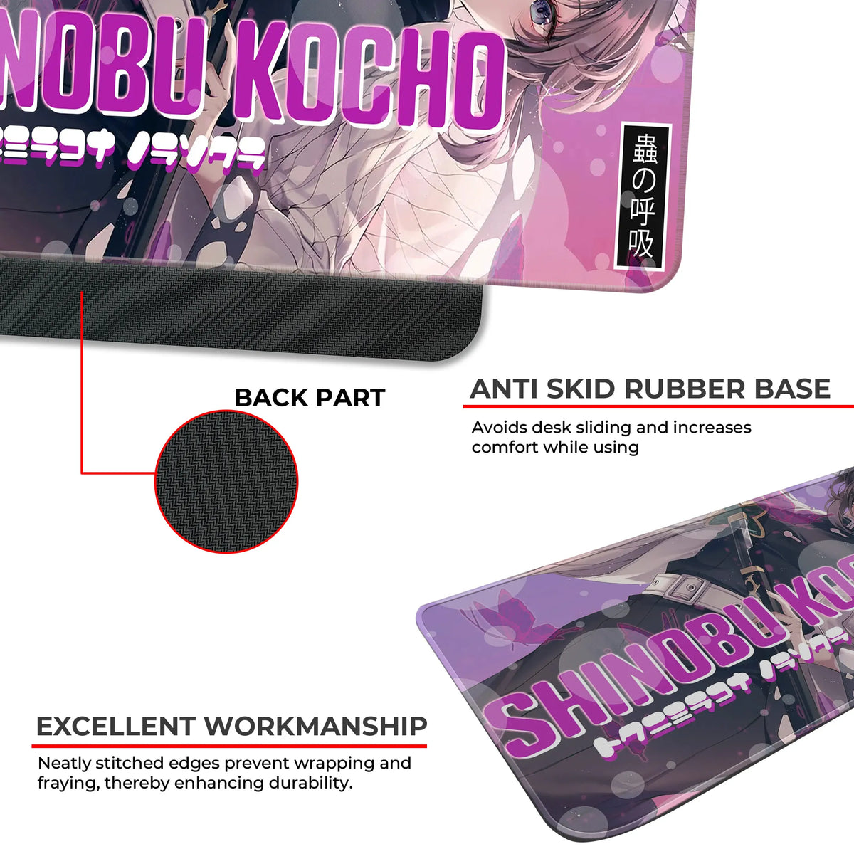 Shinobu Kocho Anime Deskmat