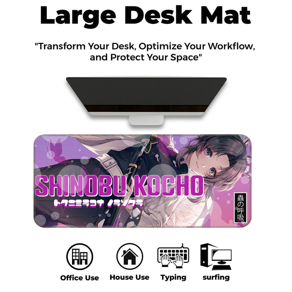 Shinobu Kocho Anime Deskmat