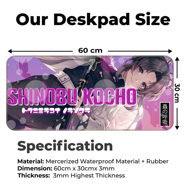 Shinobu Kocho Anime Deskmat