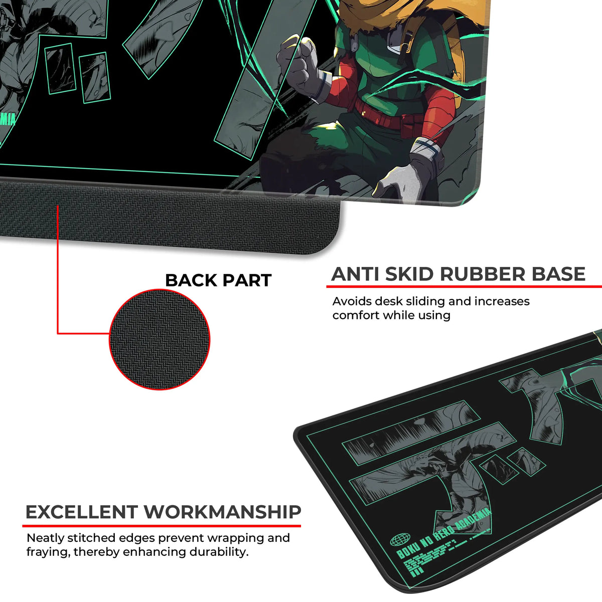 Deku Hero Academia Deskmat
