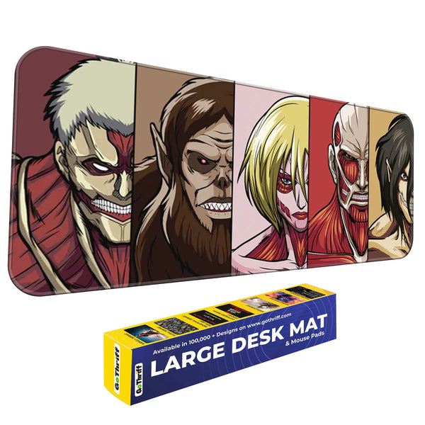 Attack On Titan Deskmat