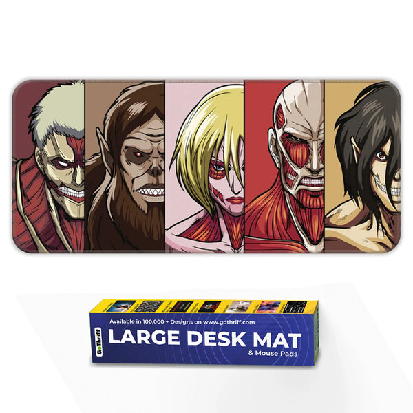 Attack On Titan Deskmat