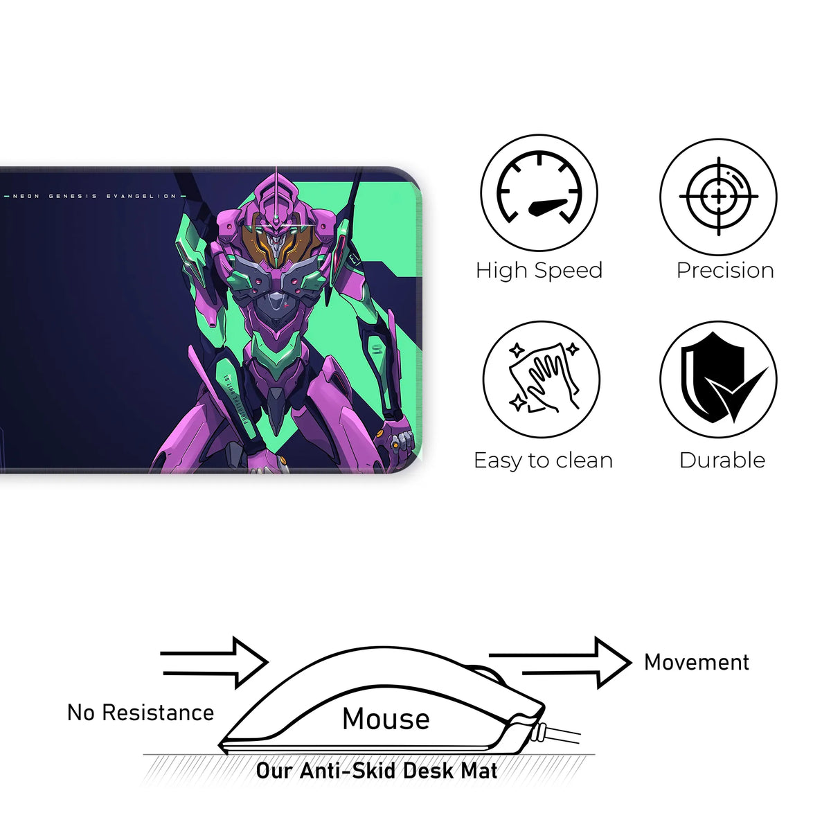 EVA Unit 01 Neon Genesis Deskmat