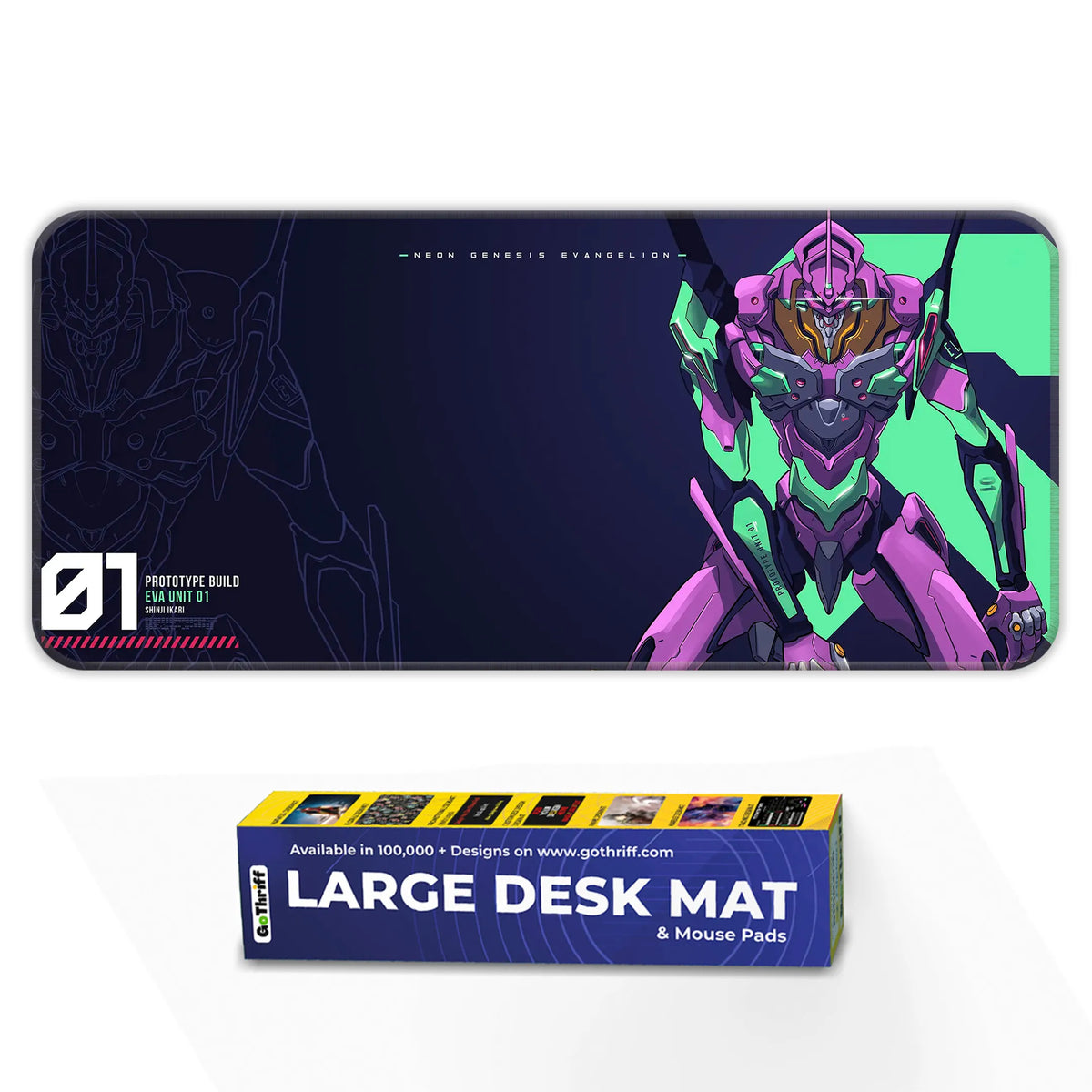 EVA Unit 01 Neon Genesis Deskmat