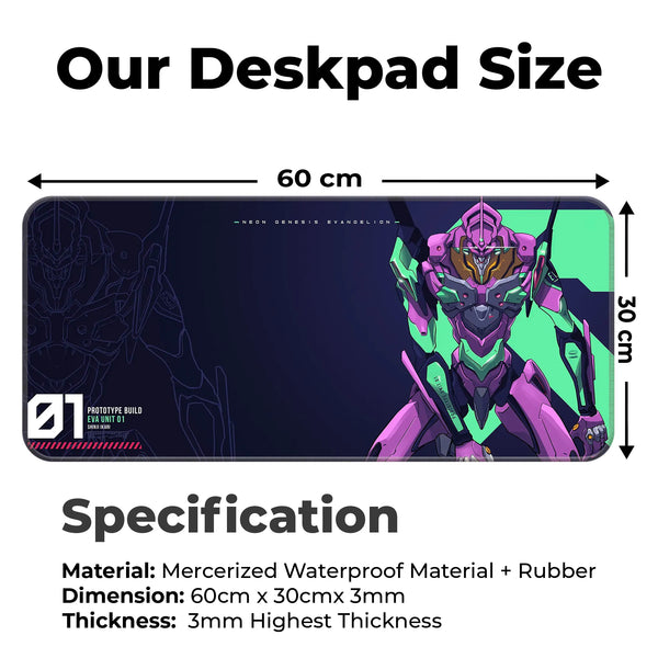 EVA Unit 01 Neon Genesis Deskmat