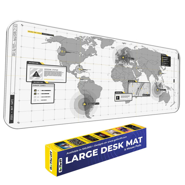 World Map Deskmat