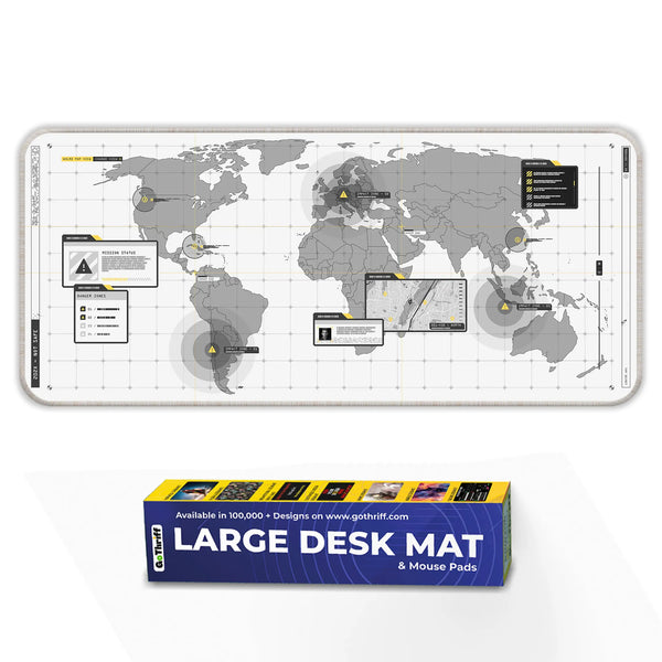 World Map Deskmat