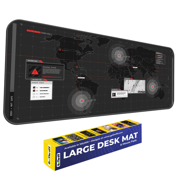 World Map Deskmat