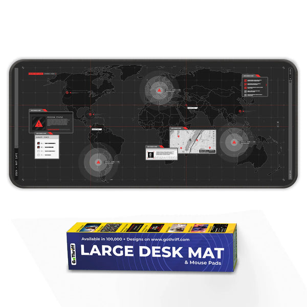 World Map Deskmat