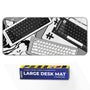 Monochrome Mecha Keyboard Deskmat