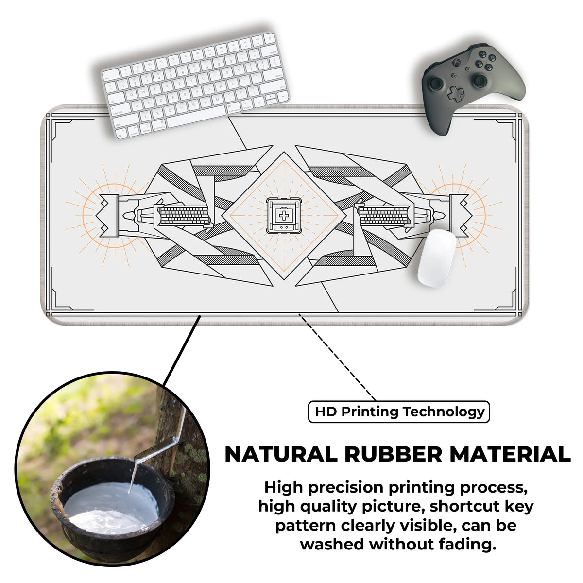 Geometric Gamer Deskmat