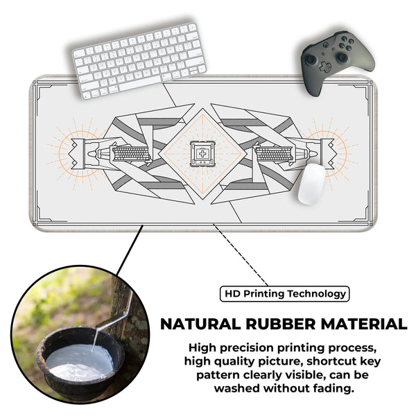 Geometric Gamer Deskmat