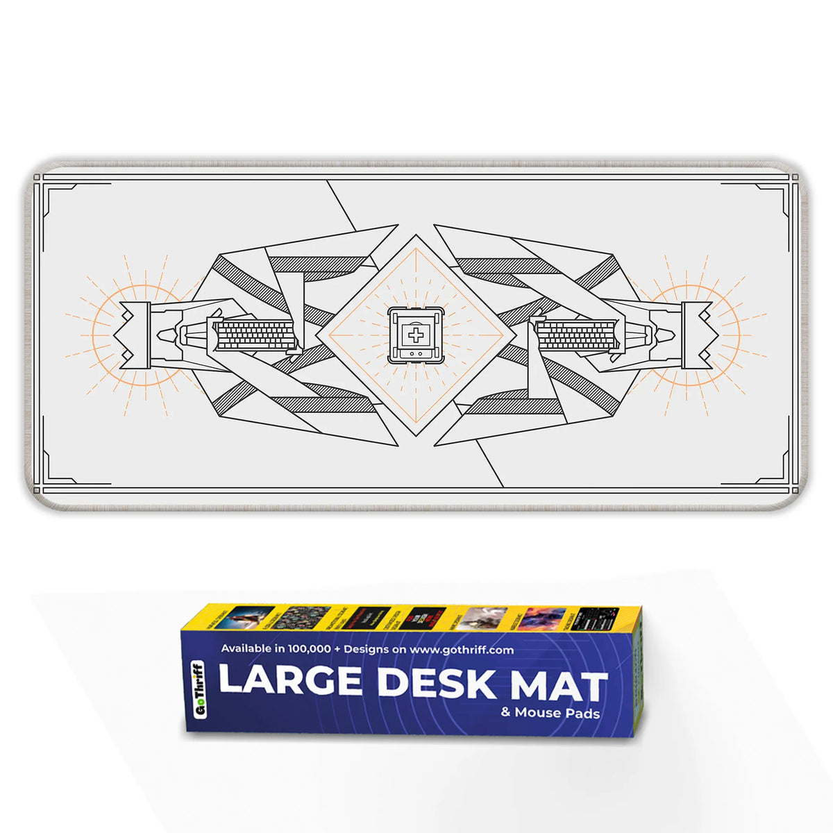 Geometric Gamer Deskmat