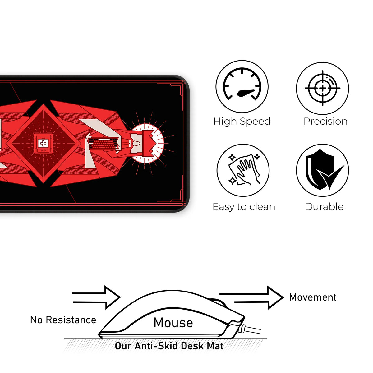 Geometric Gamer Deskmat