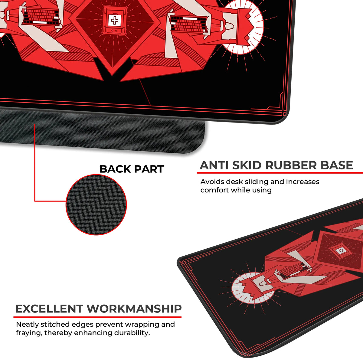 Geometric Gamer Deskmat