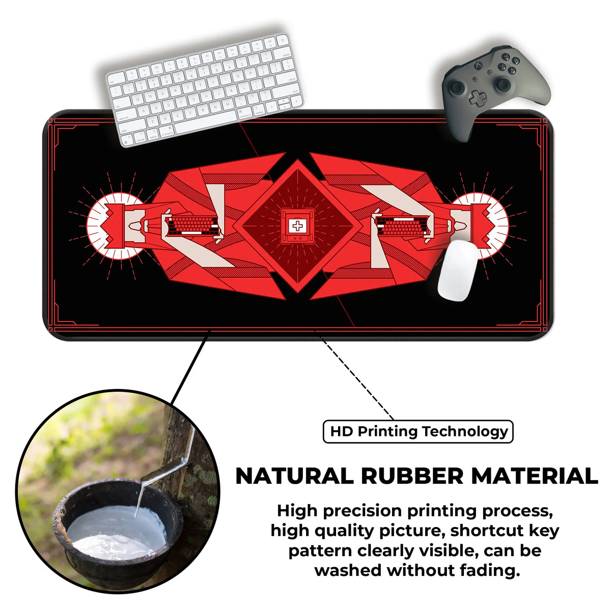 Geometric Gamer Deskmat