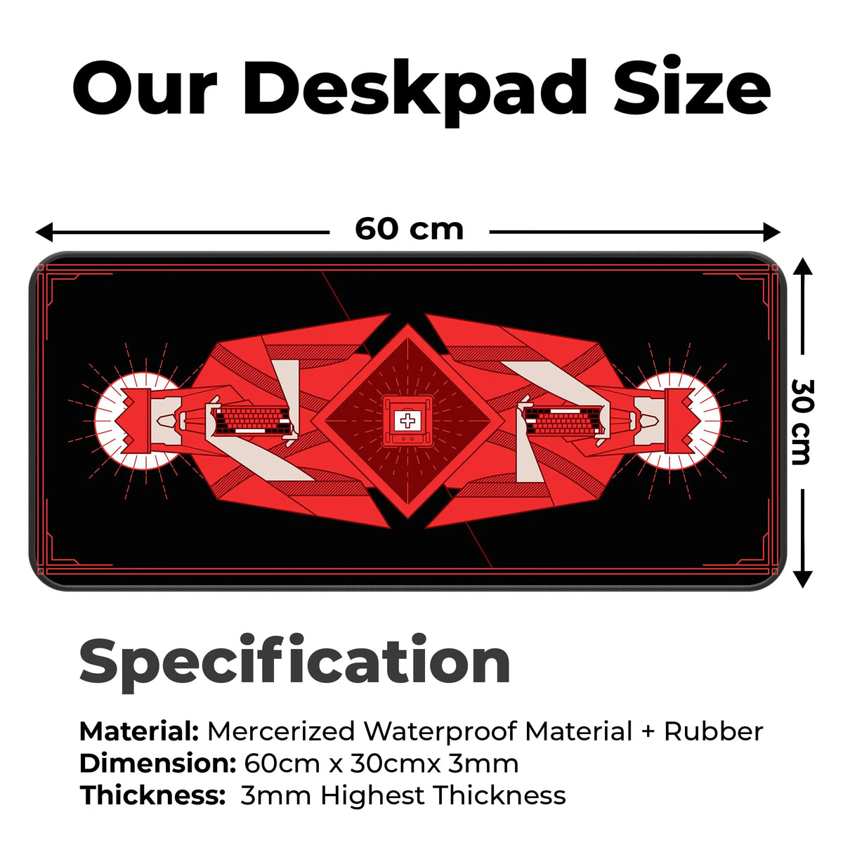 Geometric Gamer Deskmat